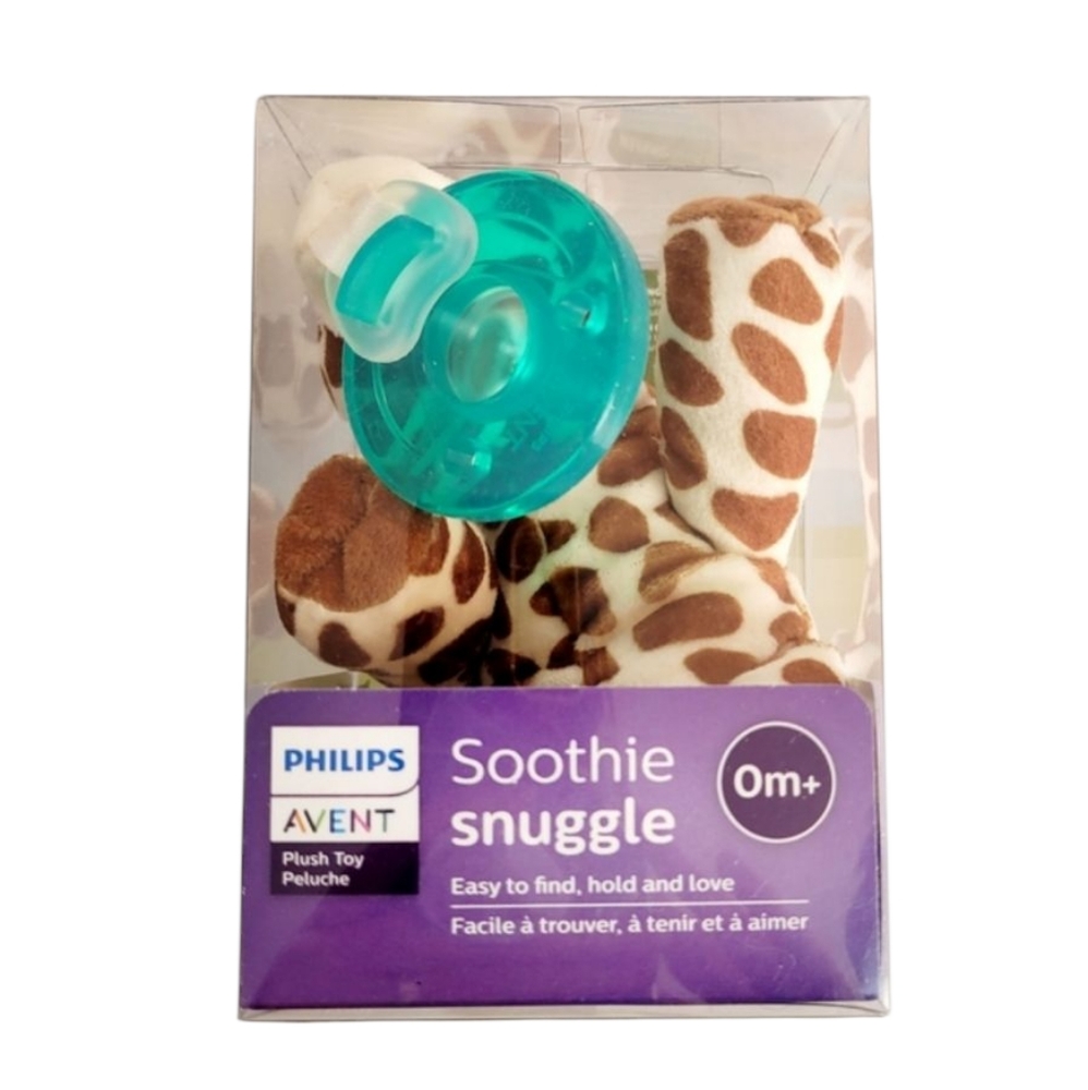 Phillips Avent Soothie Snuggle Pacifier Holder With Detachable Pacifier
